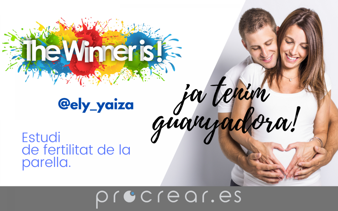 Ya tenemos ganadora del Sorteo: «Estudio de fertilidad de pareja»