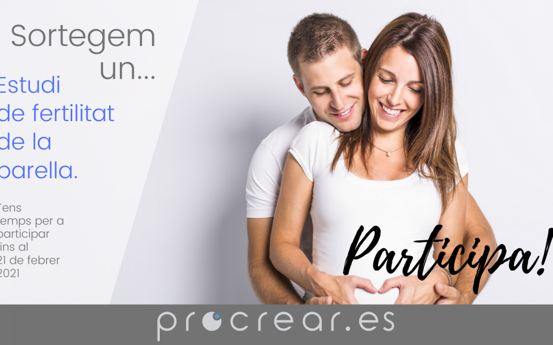 Procrear, llança el seu primer sorteig en Instagram. No et perdis l’oportunitat de participar.